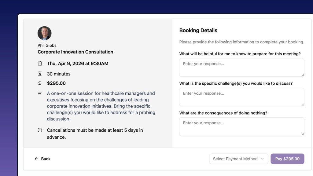 1:1 Consultations